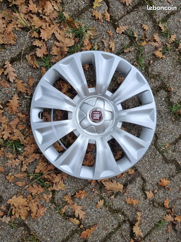 x4 Enjoliveur de Roue 16 Original Pour Fiat Ducato OR