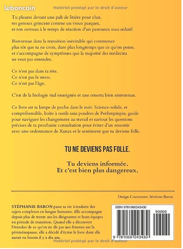 Livre 'La ménopause n'existe pas' (image 2)