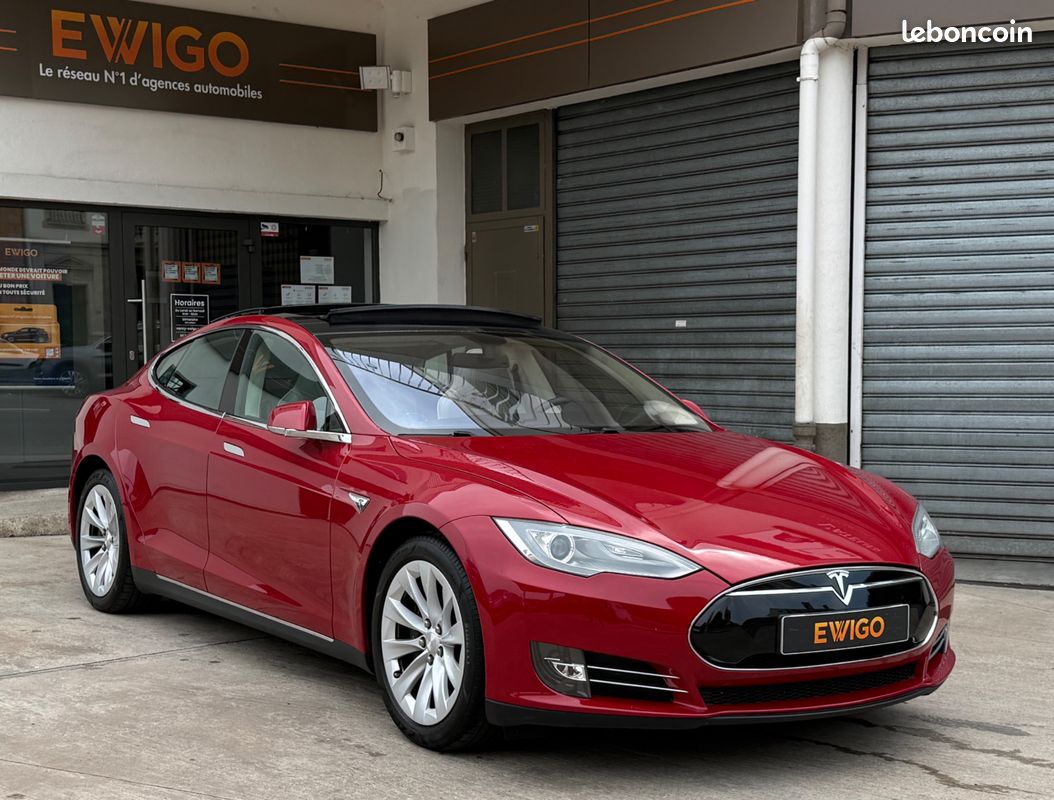 TESLA MODEL-S MODEL S 85 KWh + TOIT OUVRANT + MCU2 + SOH 96% (image 1)