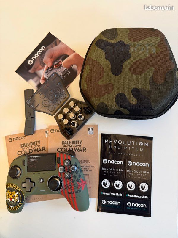 Nacon Revolution Unlimited Pro Call of Duty: Black Ops - Cold War au meilleur prix sur