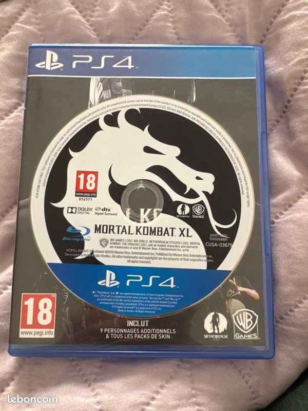 Disque PS4 Mortal Kombat XL (image 5)