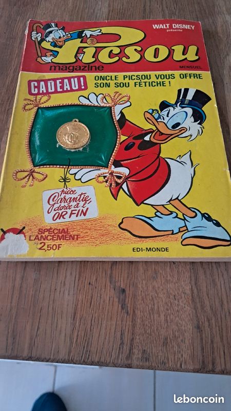Figurine Picsou – Sou Fetiche – Disney – Figurine De Collection