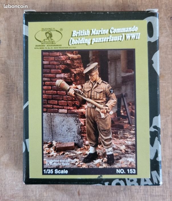 Figurines Maquette 1/35 - Soldats Britanniques à La Toilette - PlusModel Réf.158 - Neuf, Fabriqué En France