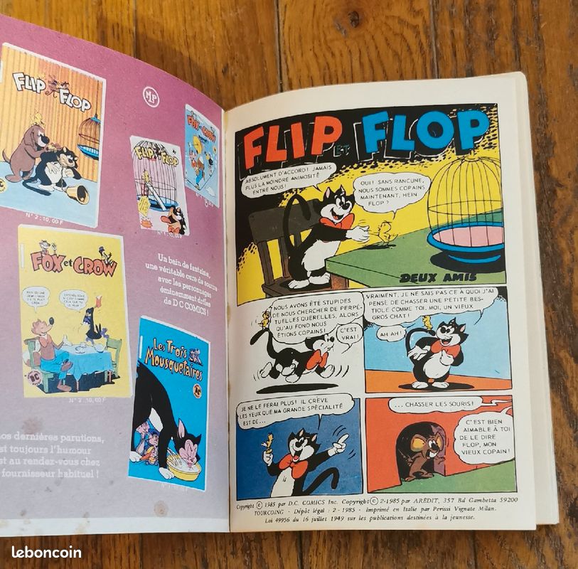 Ancien album flip et flop n°2 Vintage (image 4)