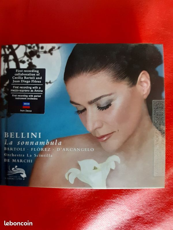 BELLINI La Sonnambula : Bartoli Florez d'Arcangelo (image 1)