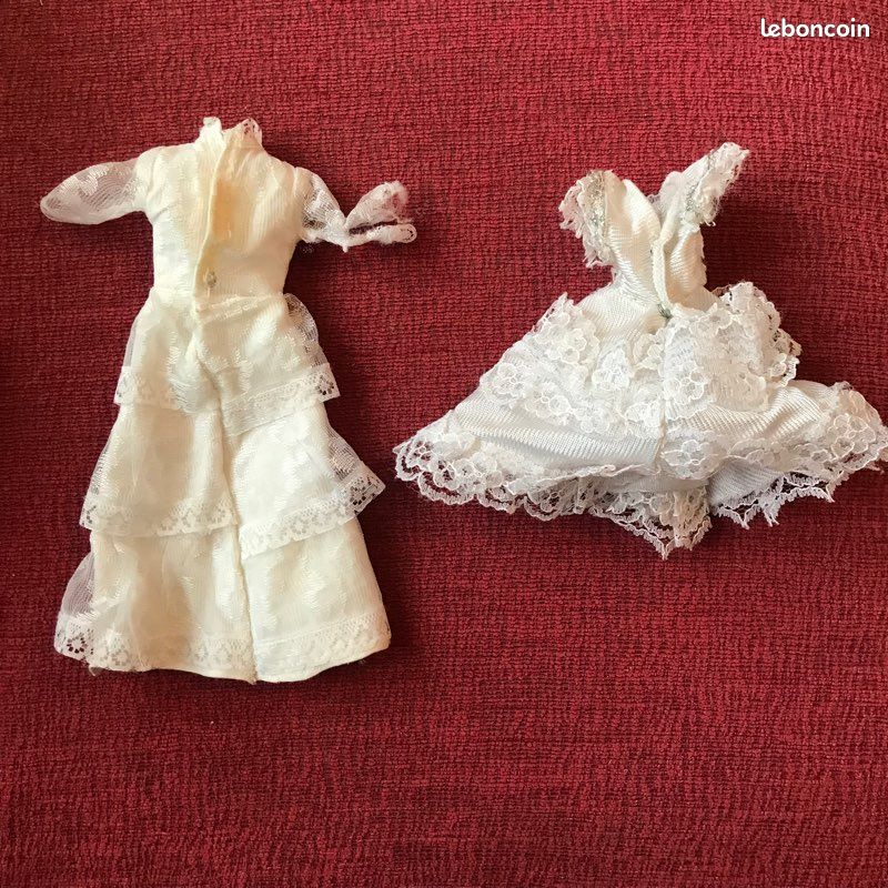 Lot de robes de mariée poupée barbie (image 10)