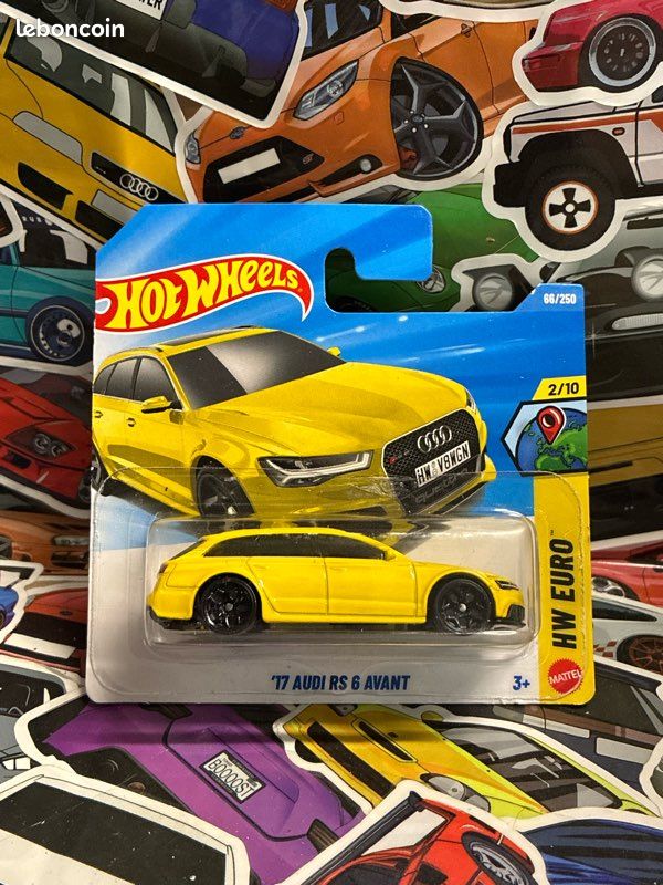 Voiture miniature hotwheels AUDI RS 6 AVANT 2017 (image 1)