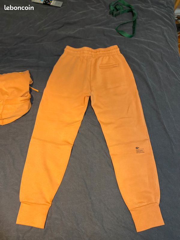 Ensemble Lacoste jogging orange taille 36 Vêtements