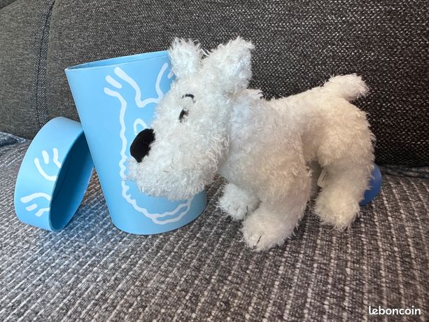 PELUCHE DOUDOU SOUPLE Tintin: Milou 20cm Moulisart Neuve EUR 29,99 - FR