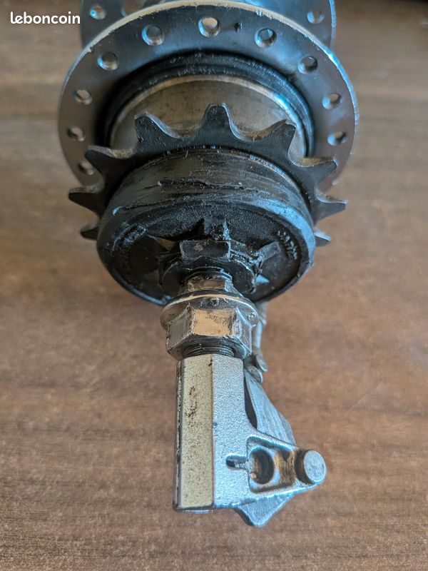 Moyeux de roue vélo 14 dents 2 vitesses intégrée SHIMANO VIA rayons 36 trous - Collection