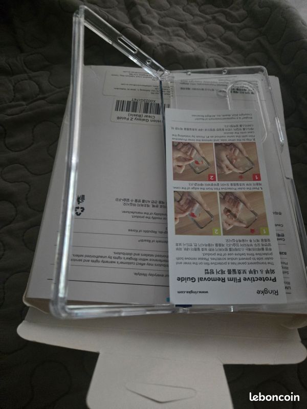 Lot 2 coques Samsung Galaxy Z Fold 6 – Ringke Fusion + verre trempé intégré (image 19)