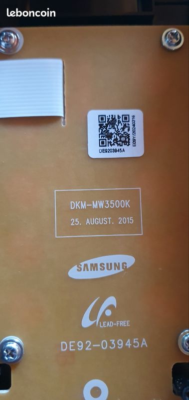 Samsung micro onde carte clavier (image 4)