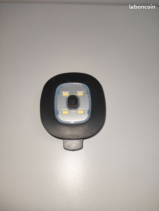 JIE Lampe frontale COB +LED Etanche Rechargeable Par USB Très Brillante Pour Camping/Randonnée