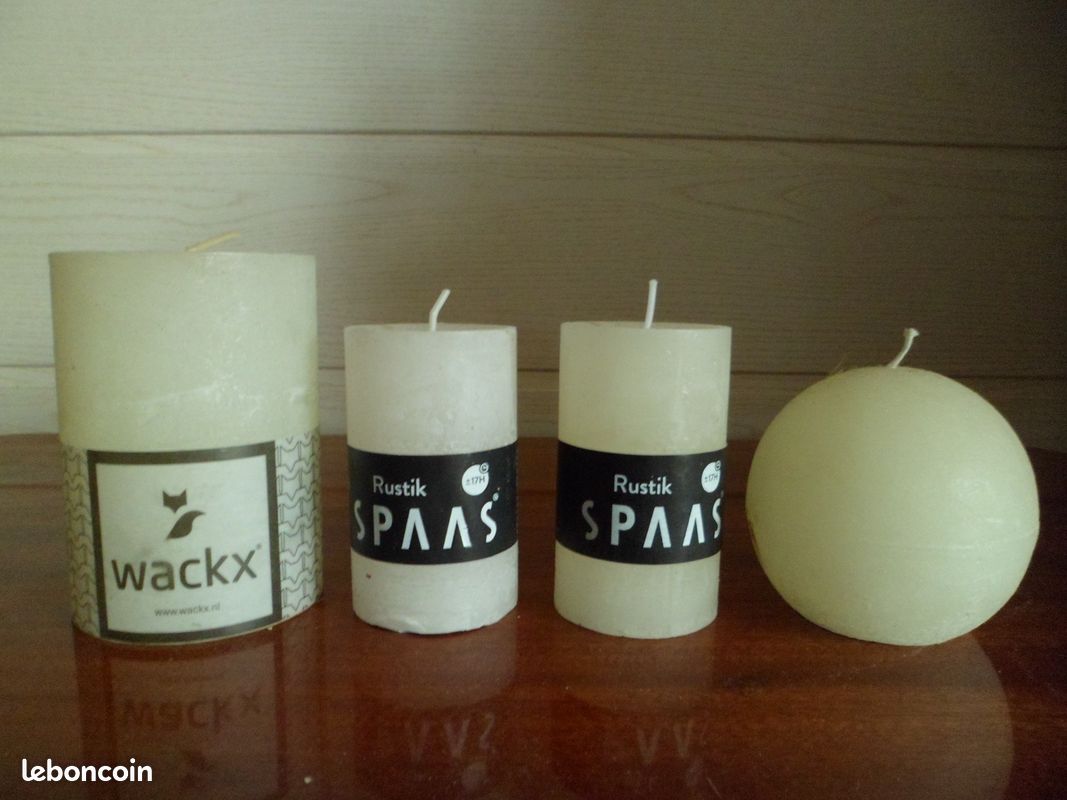 Lot de 4 bougies (image 1)