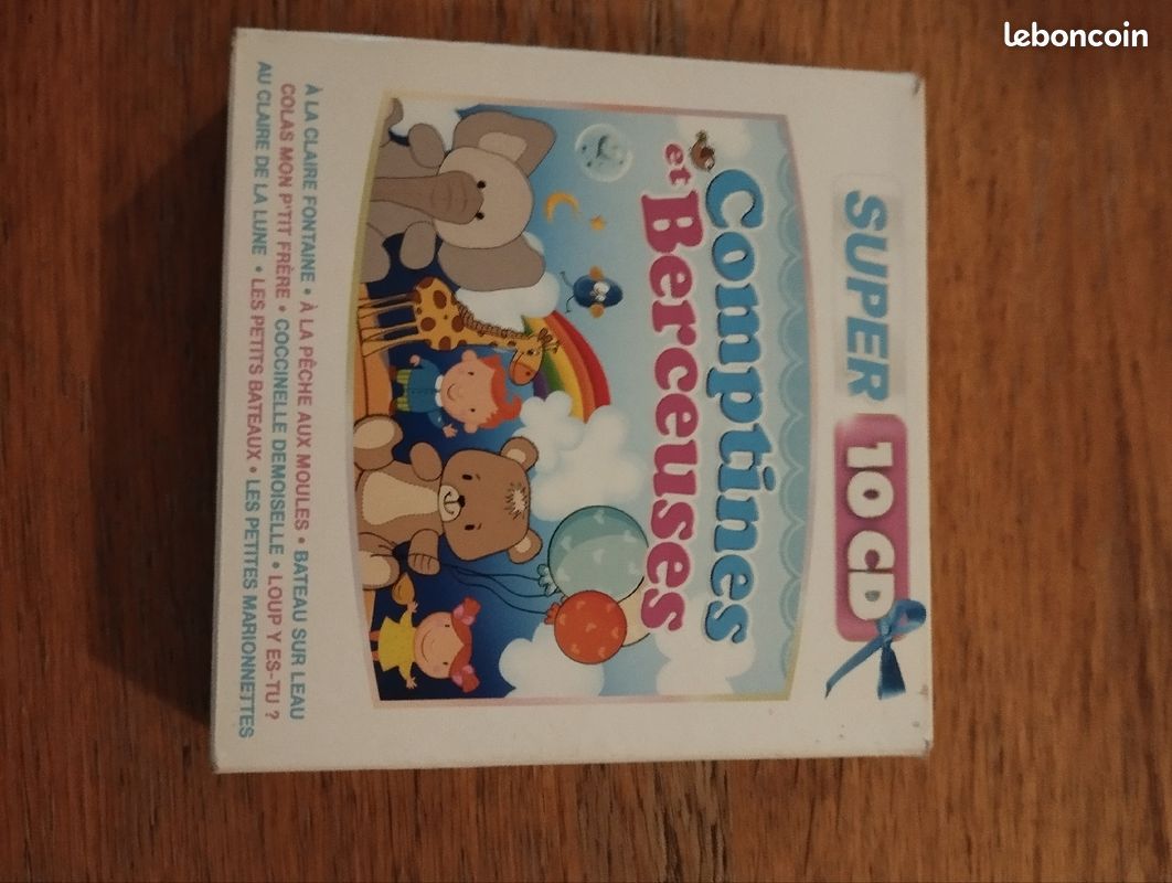 Coffret 10 CD berceuse et comptines (image 1)