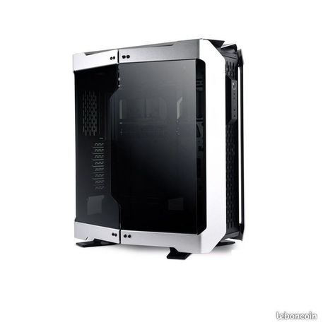 NEUVE / SCELLÉE — Boîtier Full Aluminium Premium & Verre Trempé : ODYSSEY X BIG TOWER SILVER — 3 Configurations Modulaires — E-ATX RTX 5090 5080 / Workstation IA / Watercooling Extrême 8