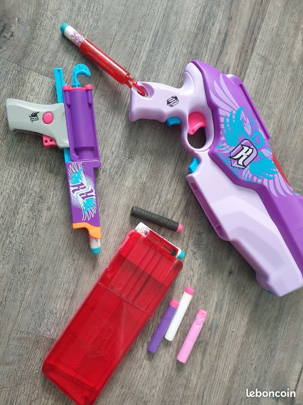2 pistolets nerfs rebelle (image 2)