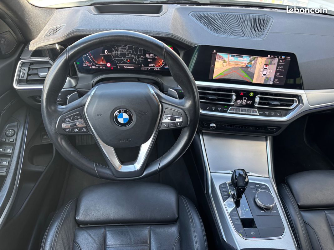 BMW SÉRIE 3 320D 190 CH G20 LUXURY / CARPLAY / CAMERA 360 / SIEGES CHAUFFANTS / TOIT OUVRANt (image 19)