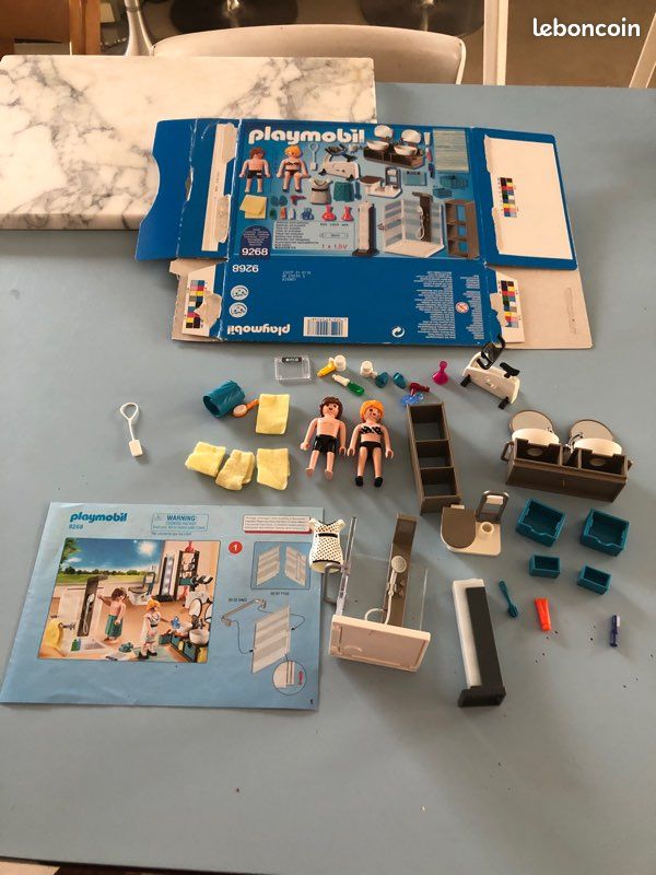 Playmobil 9268 salle de bain + douche italienne (image 1)