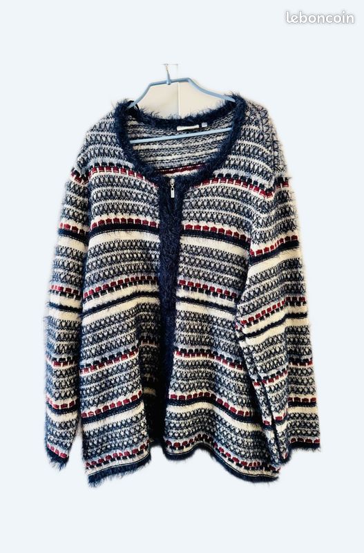 🌺❤️ Veste gilet type scandinave marque CANDA C&A taille