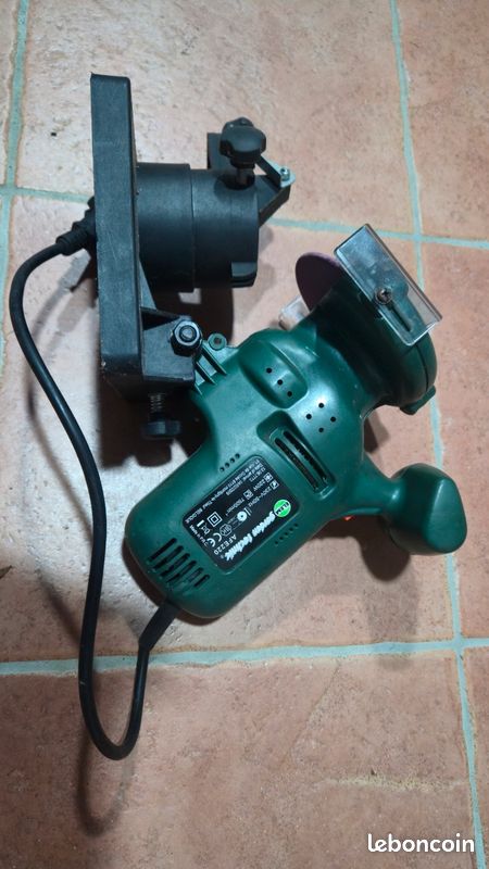 Affûteur De Chaîne Elem Garden Technic AFE220 - Meule 220W Pour Entretien Rapide Et Précis