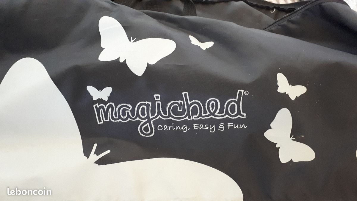 Lit parapluie bébé nomade pop up magic bed noir (image 10)