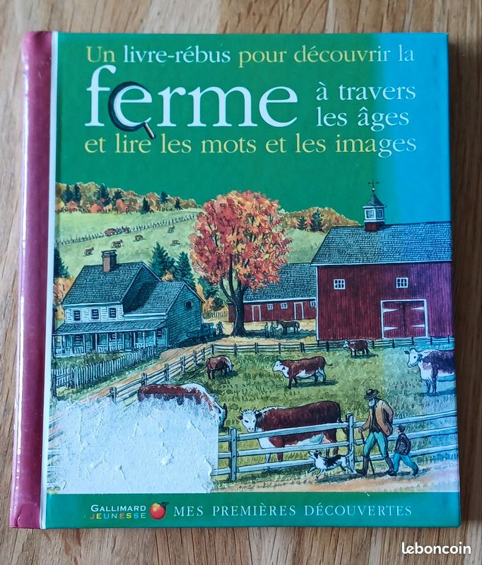 Livre rébus "la ferme" (image 1)