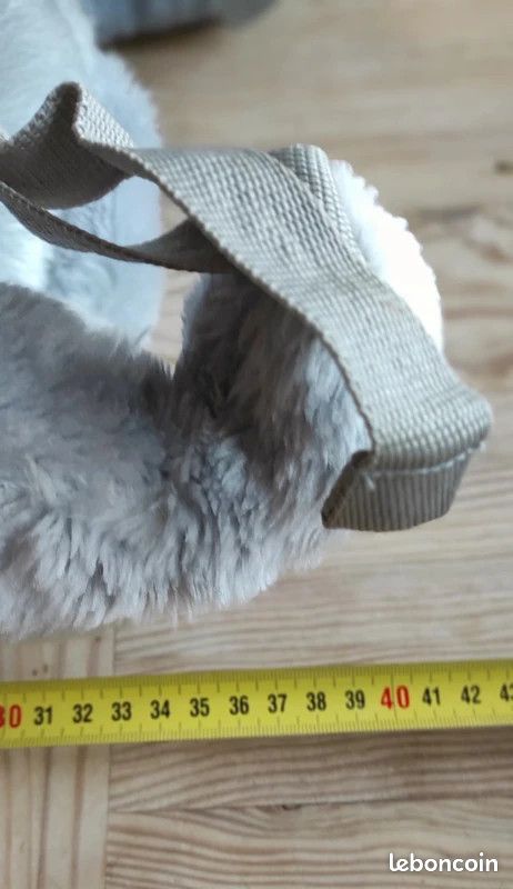 Sac à dos peluche éléphant (image 8)