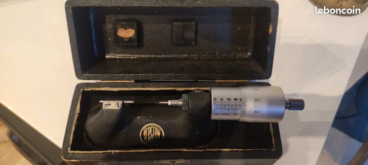 Micromètre De Précision Bergeon - Neuf Avec étiquettes (modèle 4296)