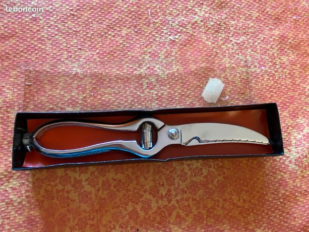 Ciseaux à Volaille 32 Cm DUMAS, Acier Chromé - Argenté