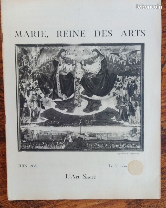 Lot de 19 magazines anciens L'Art Sacré 1937, 1938 et 1939 (image 9)