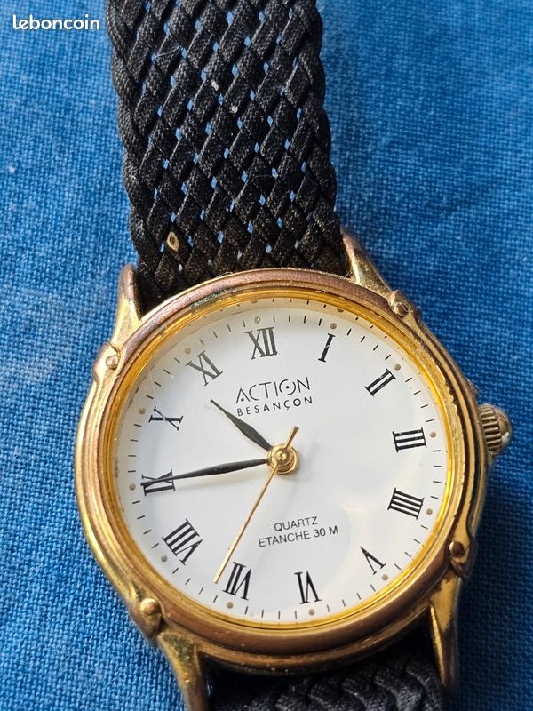 Montre ACTION BESANÇON QUARTZ ETANCHE 30 M 338253 Montres Bijoux