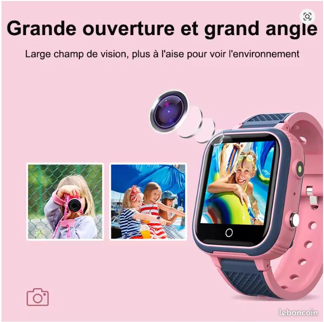 Montre Connectée Enfant Jsbaby Kids – étanche, Téléphone Et Tracker GPS