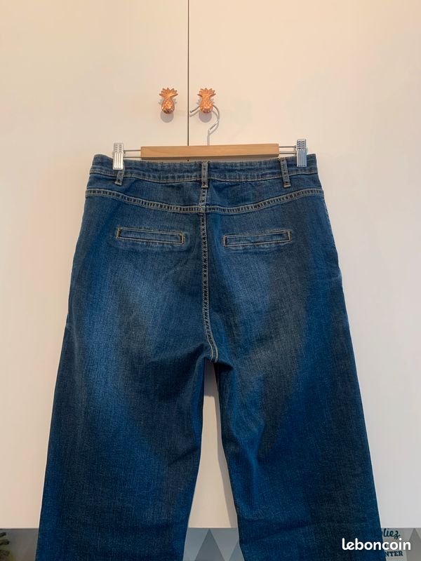 Jean flare bleu stone pour femme/ado La Redoute Taille 40