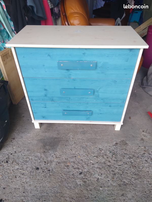 A vendre meuble bleue (image 1)