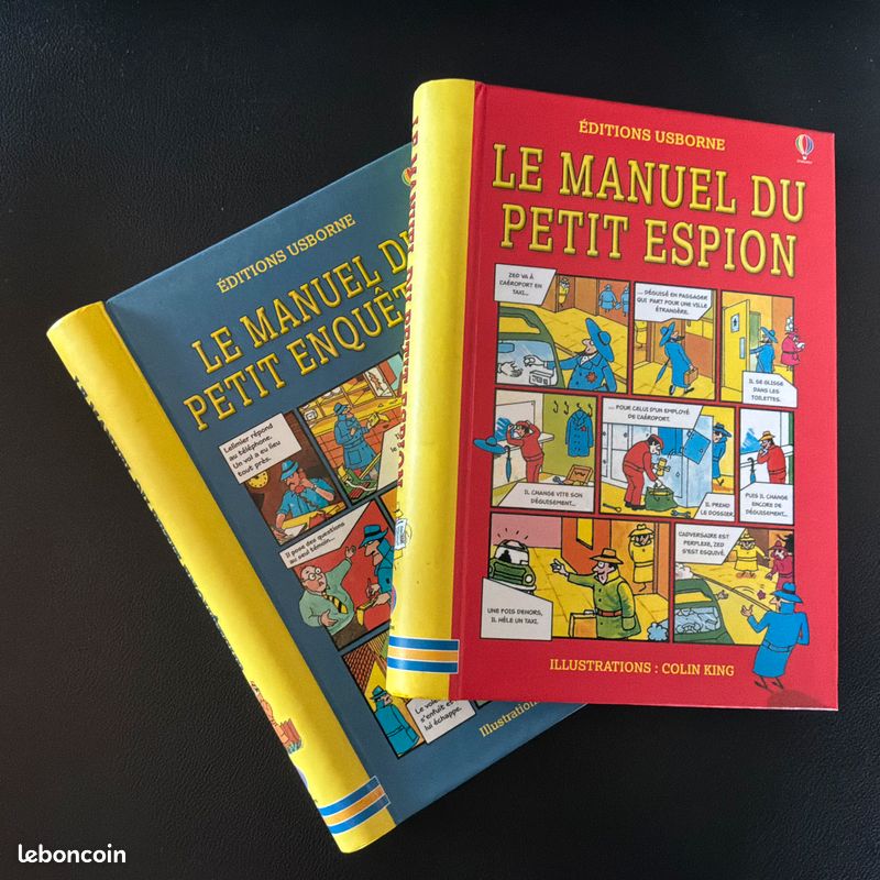 Le manuel du petit espion (Colin King / Usborne) (image 1)