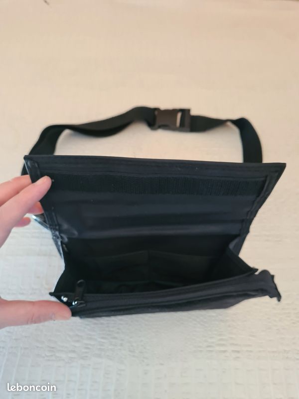 PREMYO XL Ceinture de Voyage Sac Banane Antivol Blocage RFID Pochette