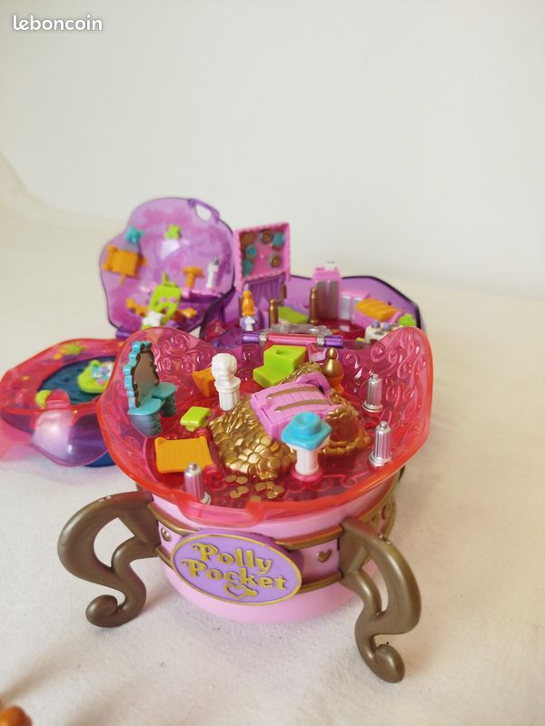 Polly Pocket Boule De Cristal Jewel Magic Ball 1996 - Avec Figurines Bluebird