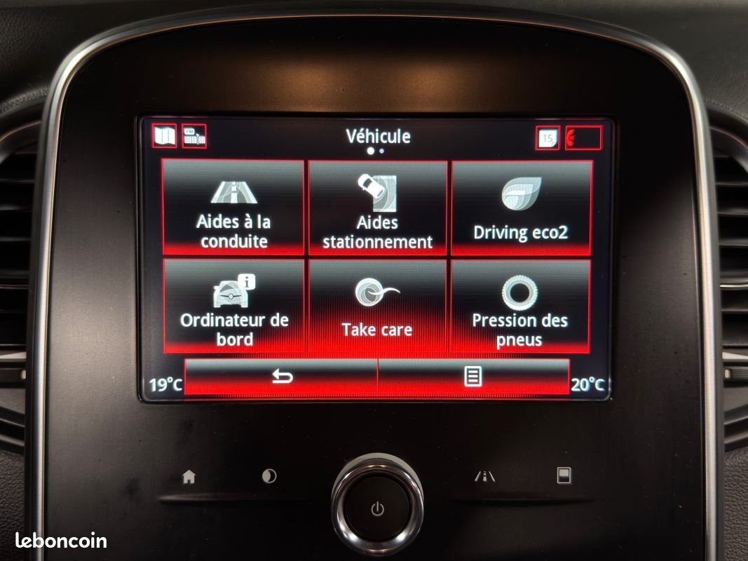 RENAULT GRAND SCENIC IV 1.3 TCE 140 Cv 7 PLACES - APPLE&ANDROID - GARANTIE 12 MOIS 2018 (image 27)