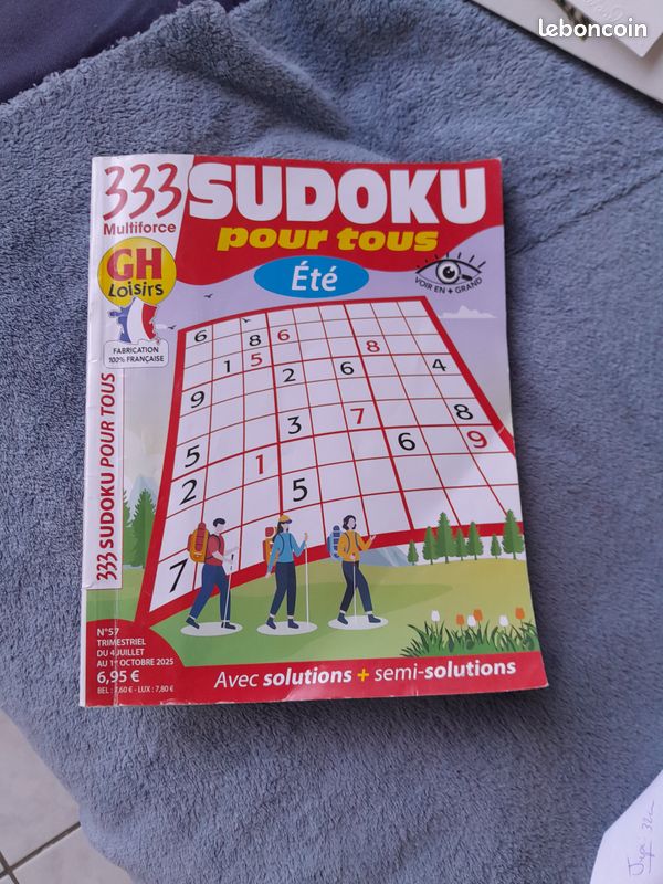 333 Sudoku multiforces pour tous (image 1)