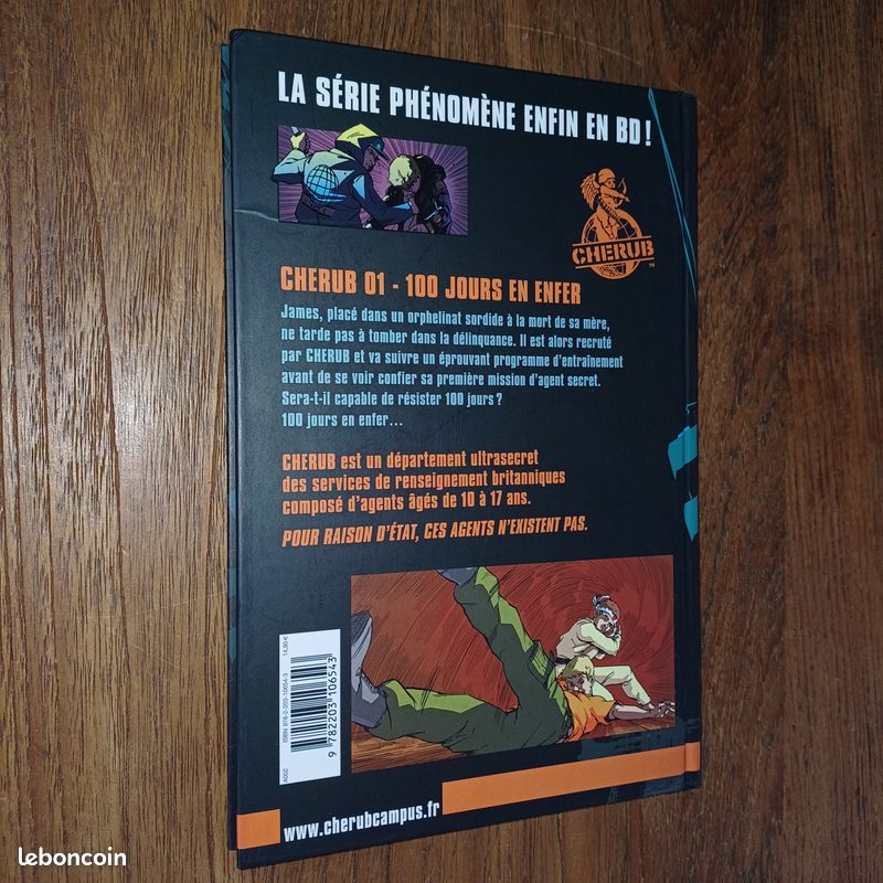 Album bd cherub missions 1 100 jours en enfer TBE (image 4)
