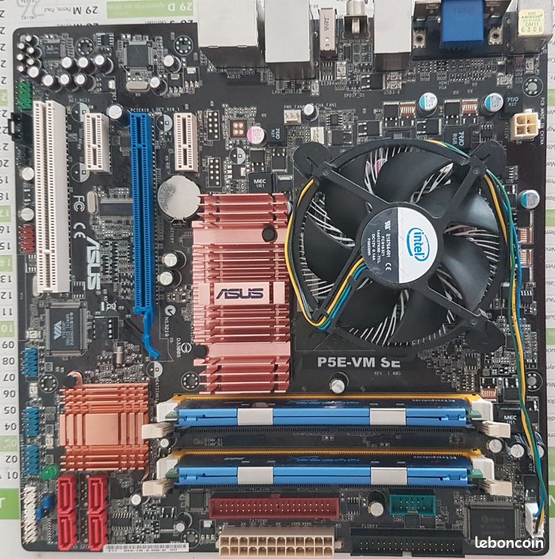 Carte Mère ASUS P5E - Socket 775 - Occasion Fonctionnelle