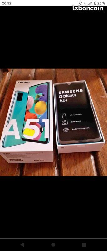 A51 Samsung 6 gigas ram, 128 rom (image 1)