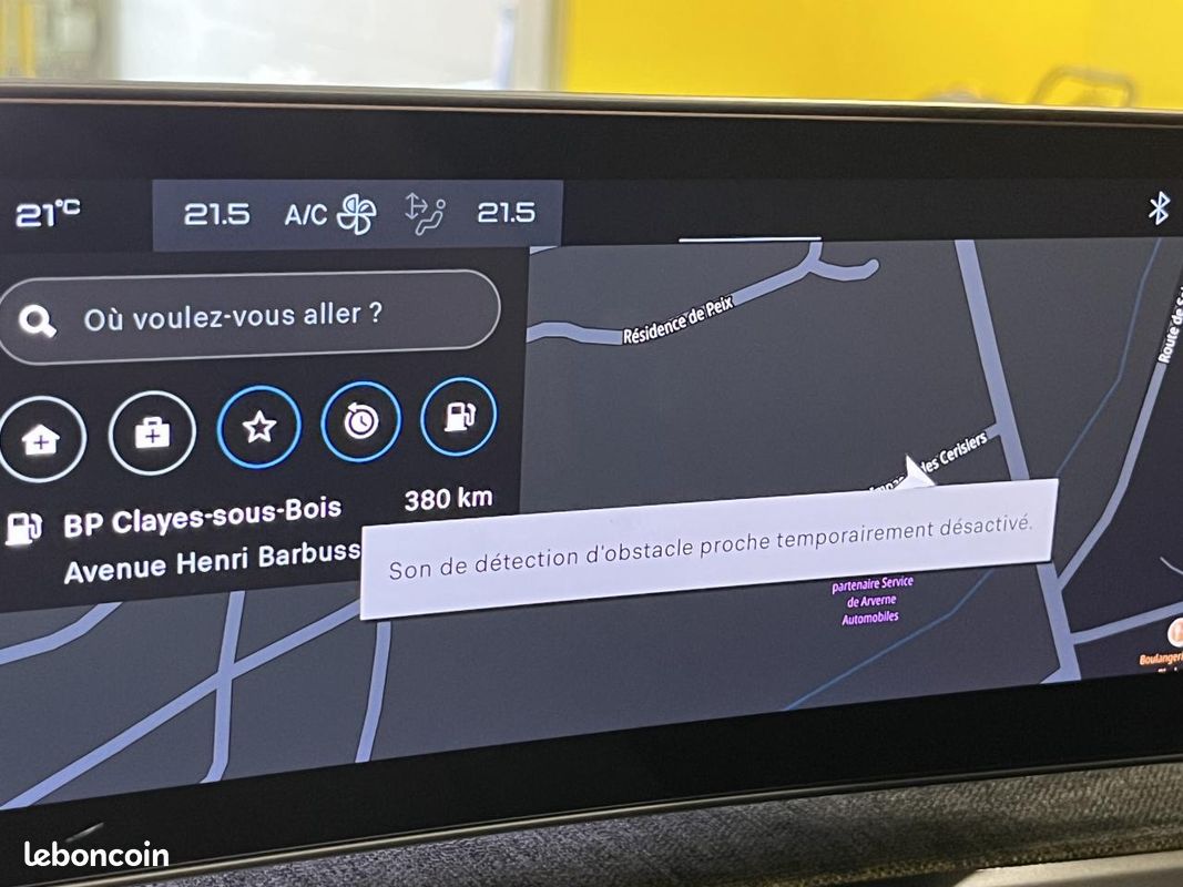 Peugeot 5008 allure hybrid 145ch e-dcs6 7 places / camera 360° faible kilometrage (image 17)