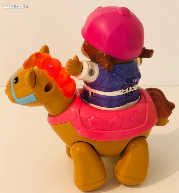 Vtech tut tut copains le poney magique de Cléo la reine du galop avance tout seul royaume enchanté licorne roi princesse château chevalier dragon palais métier école ferme bolides animo lot SOP77 (image 4)