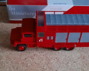 Camion Berliet GBC KT Dépollution Pompiers Solido 1/50 - Collection