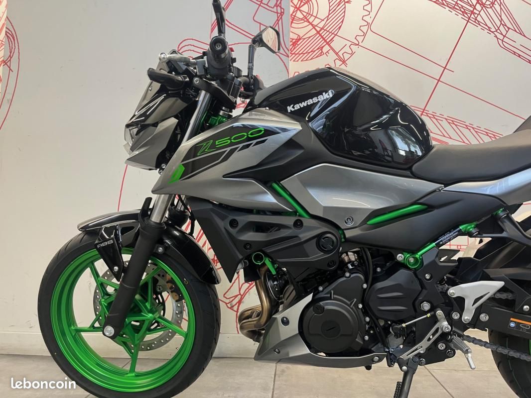Kawasaki Z500 SE A2 GARANTIE 2030 - 98e/MOIS (image 10)
