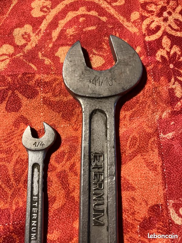 Clés à fourche eternum taille americaine (image 3)