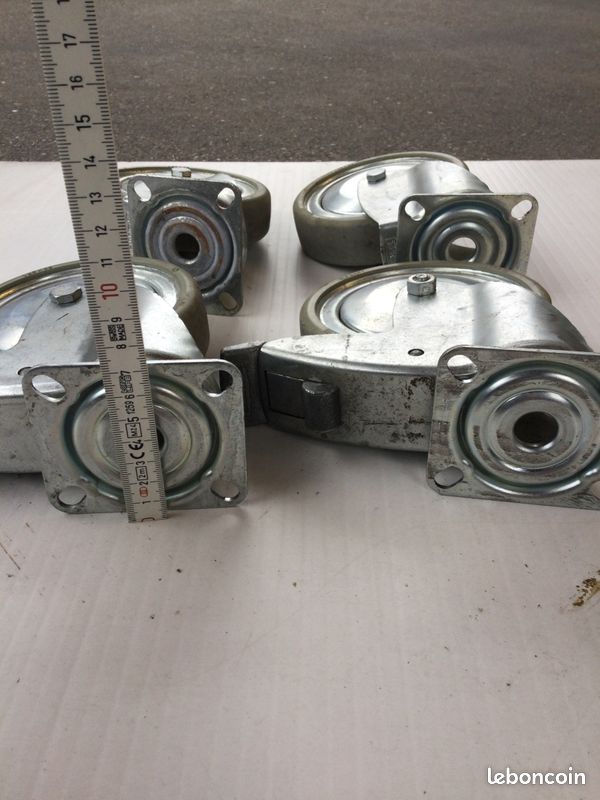 Lot de 4 Roulettes (image 4)