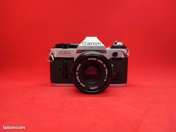 Appareil Photo Argentique Canon A1 – Pour Pièces / Belle Vitrine (état Cosmetique)
